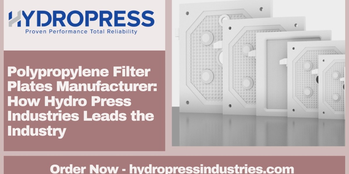 Polypropylene Filter Plates Manufacturer: How Hydro Press Industries Leads the Industry